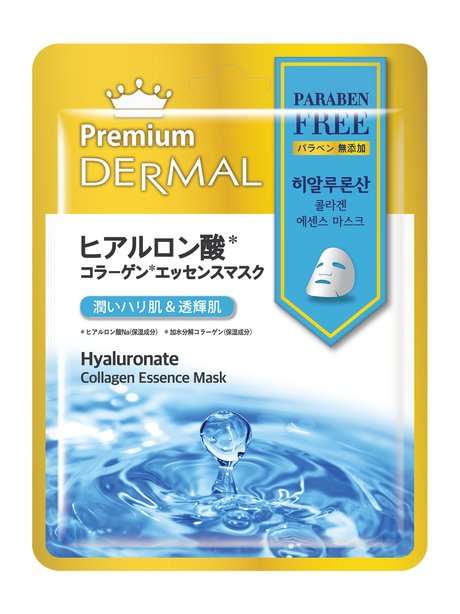 Dermal Premium Hyaluronate Collagen Essence Mask
