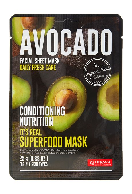 Dermal Avocado It's Real Superfood Mask