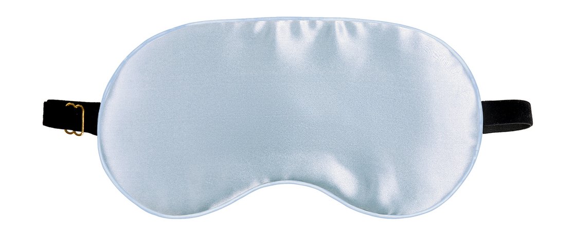 Ayris Silk Маска для сна Серебристо-голубой