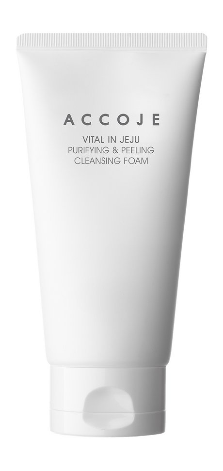 Accoje Vital in Jeju Purifying & Peeling Cleansing Foam
