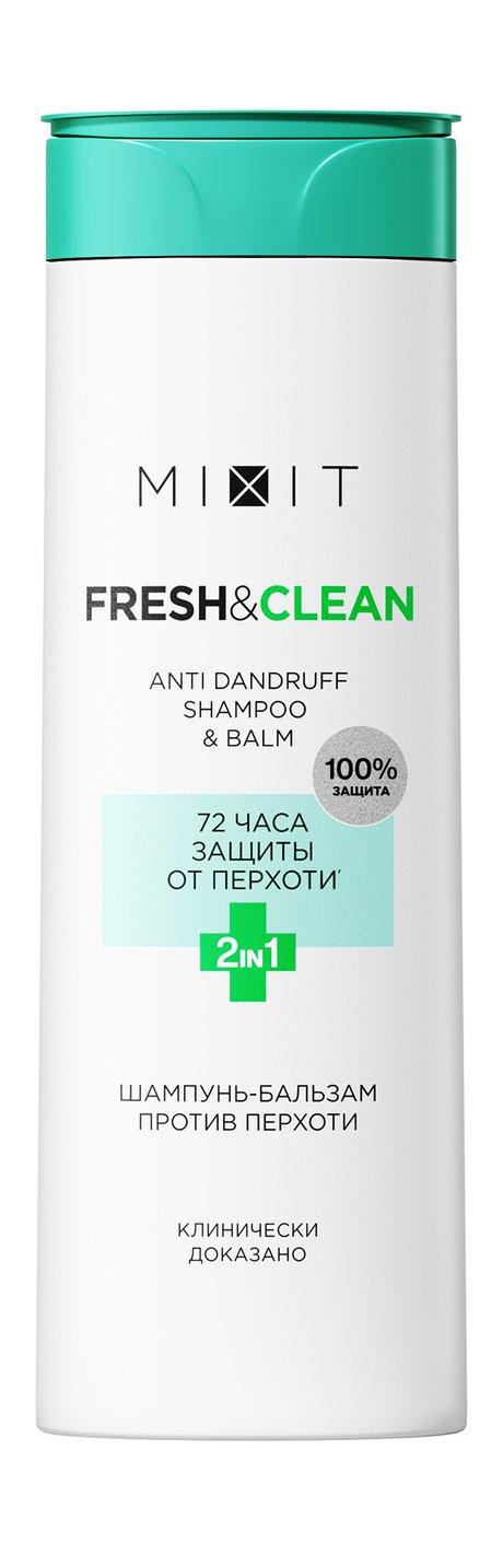 Mixit Fresh&Clean Anti Dandruff Shampoo & Balm 2-in-1