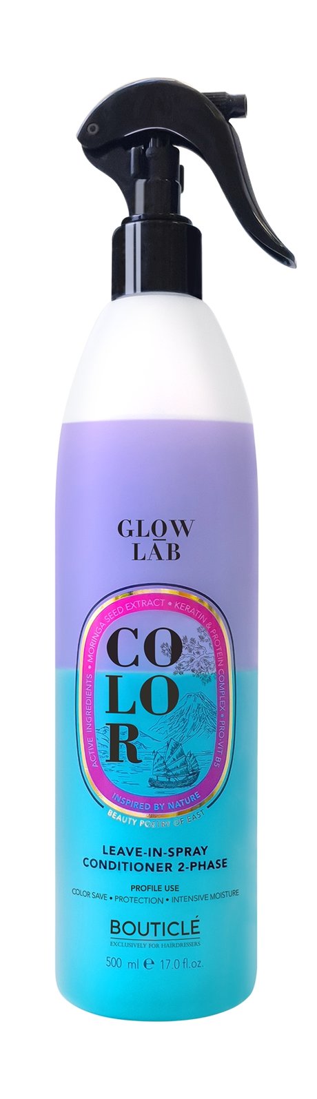 Bouticle Glow Lab Color 2-Phase Leave-In-Spray Conditioner