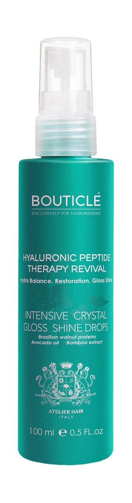 Bouticle Hyaluronic Peptide Therapy Revival Intensive Crystal Shine Drops