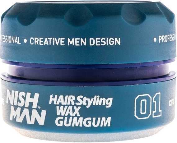 Nishman Hair Styling Wax 01 GumGum
