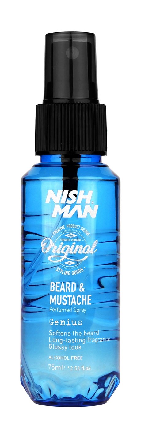 Nishman Beard & Mustache Parfumed Spray Genius