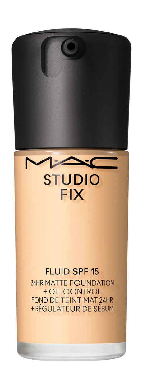 MAC Studio Fix Fluid 24HR Matte Foundation + Oil Control SPF 15 — цена и наличие MAC Studio Fix Fluid 24HR Matte Foundation + Oil Control SPF 15