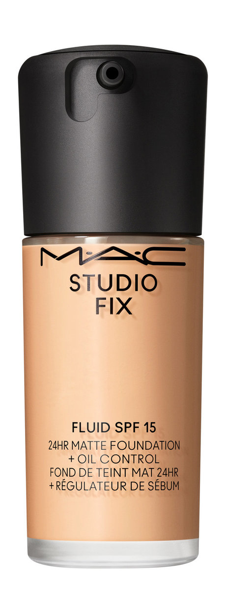 MAC Studio Fix Fluid 24HR Matte Foundation + Oil Control SPF 15 — цена и наличие MAC Studio Fix Fluid 24HR Matte Foundation + Oil Control SPF 15
