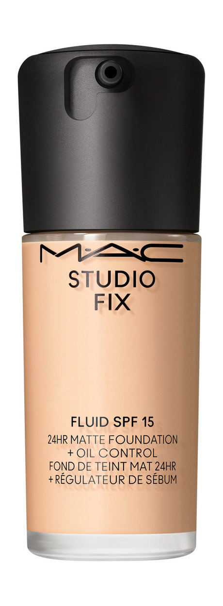 MAC Studio Fix Fluid 24HR Matte Foundation + Oil Control SPF 15 — цена и наличие MAC Studio Fix Fluid 24HR Matte Foundation + Oil Control SPF 15