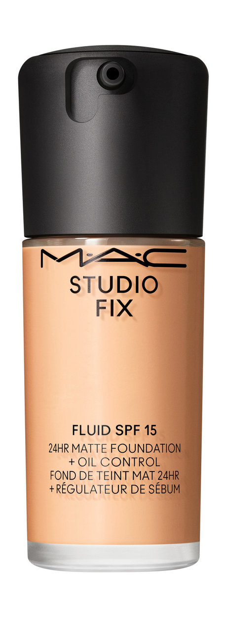 MAC Studio Fix Fluid 24HR Matte Foundation + Oil Control SPF 15 — цена и наличие MAC Studio Fix Fluid 24HR Matte Foundation + Oil Control SPF 15
