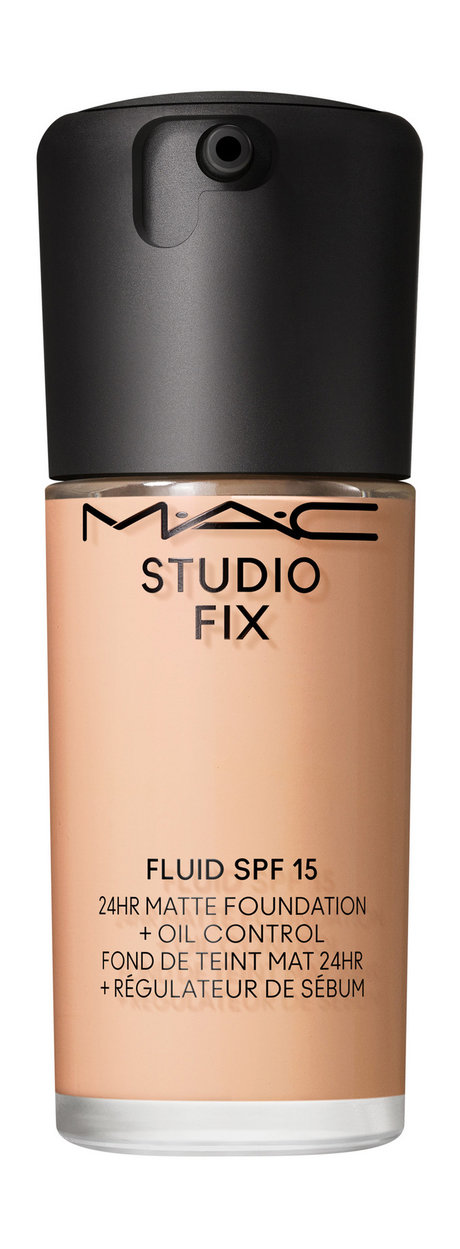 MAC Studio Fix Fluid 24HR Matte Foundation + Oil Control SPF 15 — цена и наличие MAC Studio Fix Fluid 24HR Matte Foundation + Oil Control SPF 15
