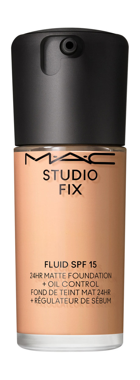 MAC Studio Fix Fluid 24HR Matte Foundation + Oil Control SPF 15 — цена и наличие MAC Studio Fix Fluid 24HR Matte Foundation + Oil Control SPF 15