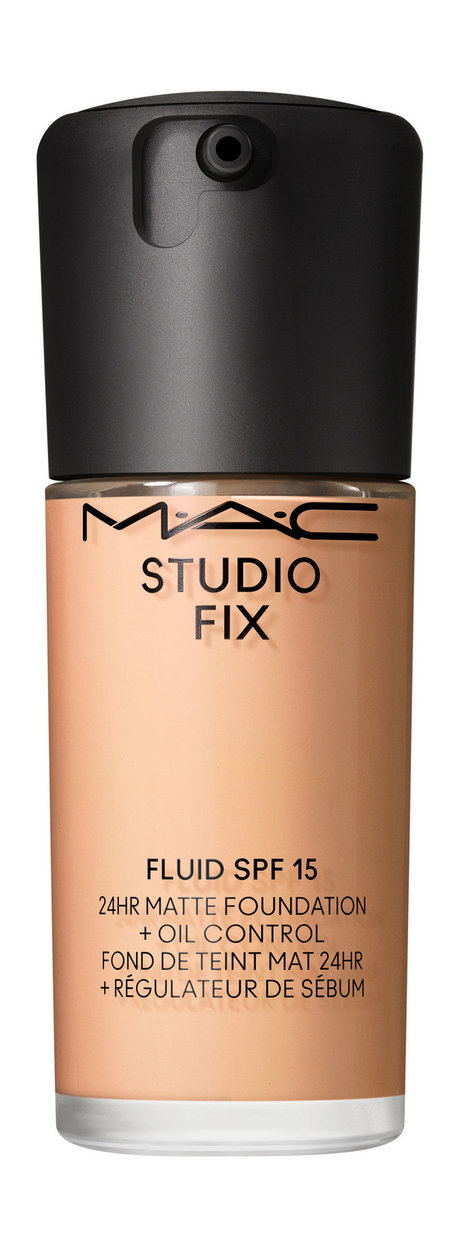 MAC Studio Fix Fluid 24HR Matte Foundation + Oil Control SPF 15 — цена и наличие MAC Studio Fix Fluid 24HR Matte Foundation + Oil Control SPF 15