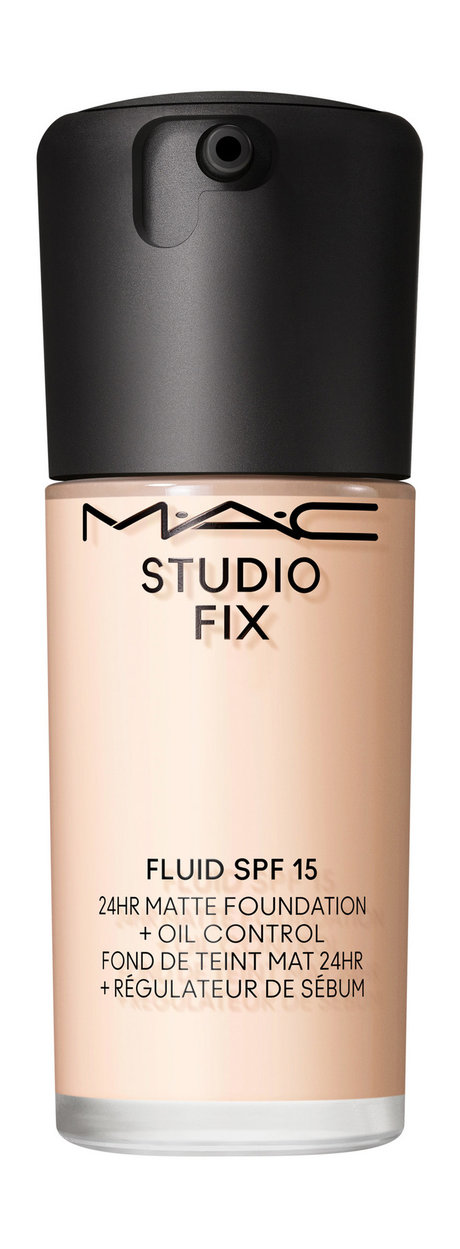 MAC Studio Fix Fluid 24HR Matte Foundation + Oil Control SPF 15