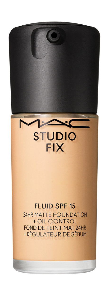 MAC Studio Fix Fluid 24HR Matte Foundation + Oil Control SPF 15 — цена и наличие MAC Studio Fix Fluid 24HR Matte Foundation + Oil Control SPF 15