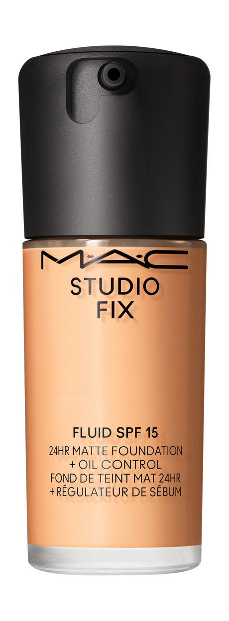 MAC Studio Fix Fluid 24HR Matte Foundation + Oil Control SPF 15 — цена и наличие MAC Studio Fix Fluid 24HR Matte Foundation + Oil Control SPF 15