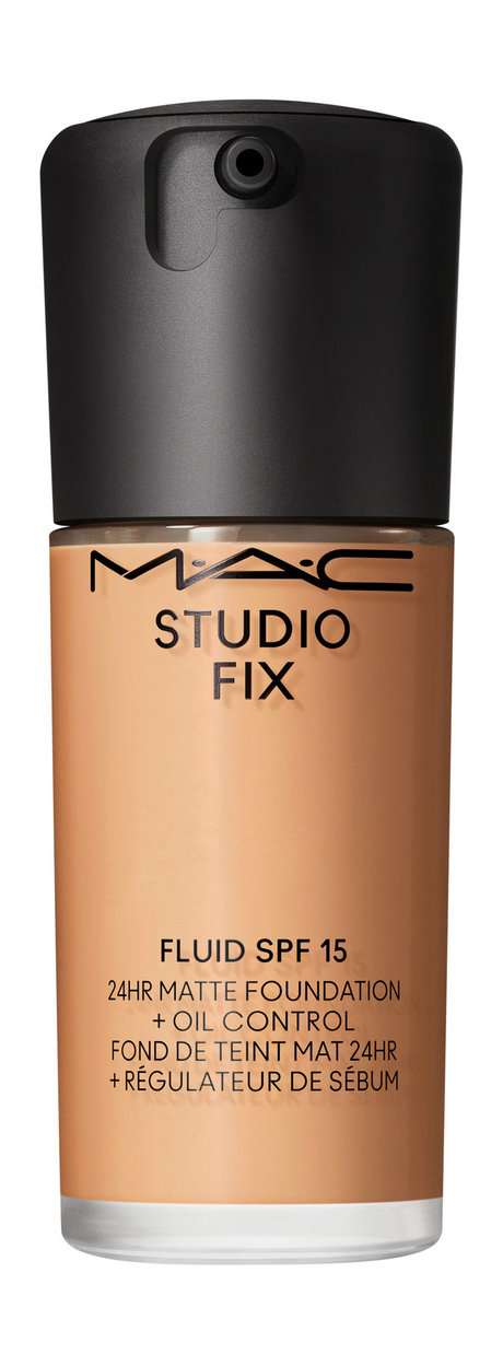 MAC Studio Fix Fluid 24HR Matte Foundation + Oil Control SPF 15 — цена и наличие MAC Studio Fix Fluid 24HR Matte Foundation + Oil Control SPF 15