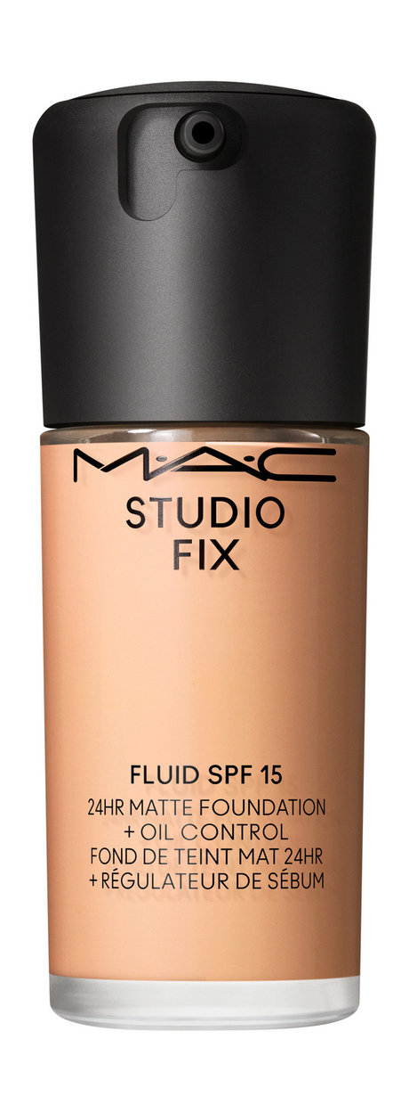 MAC Studio Fix Fluid 24HR Matte Foundation + Oil Control SPF 15 — цена и наличие MAC Studio Fix Fluid 24HR Matte Foundation + Oil Control SPF 15
