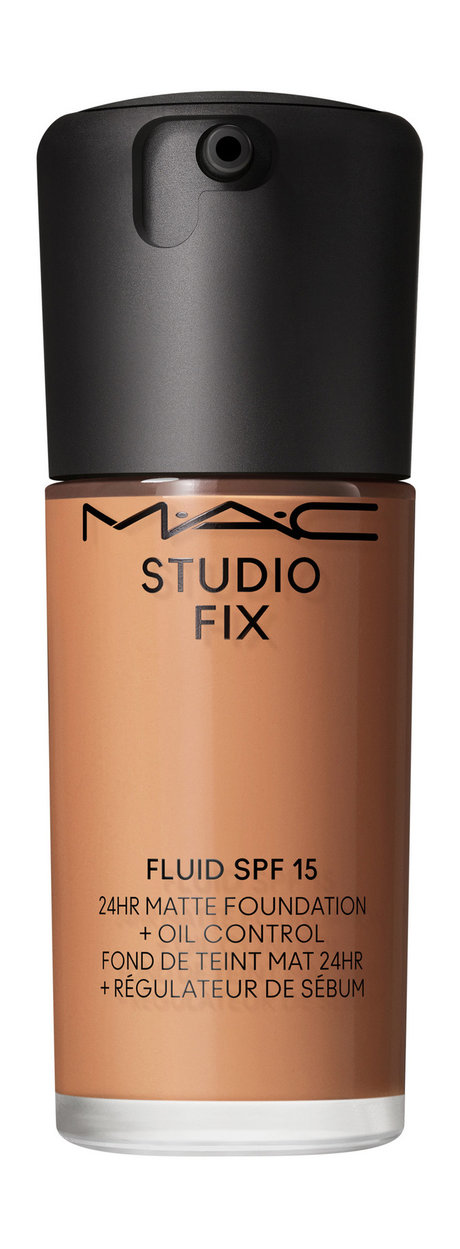 MAC Studio Fix Fluid 24HR Matte Foundation + Oil Control SPF 15 — цена и наличие MAC Studio Fix Fluid 24HR Matte Foundation + Oil Control SPF 15
