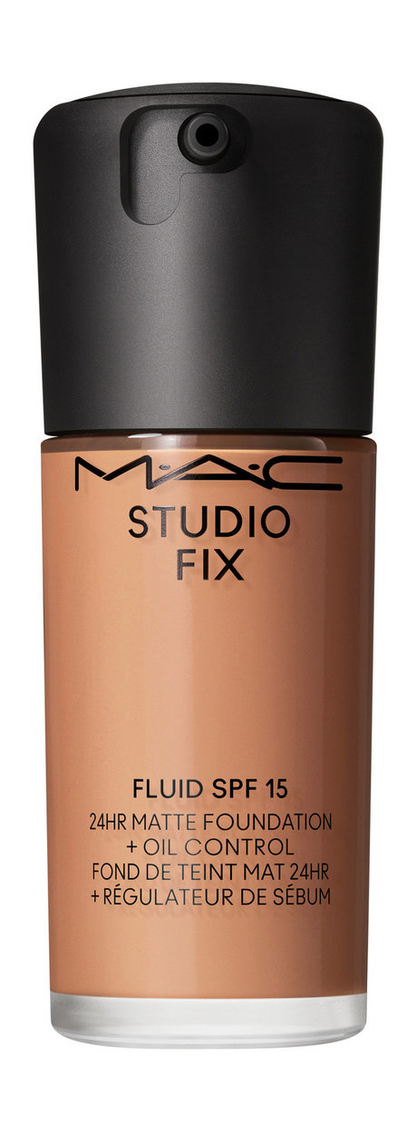 MAC Studio Fix Fluid 24HR Matte Foundation + Oil Control SPF 15 — цена и наличие MAC Studio Fix Fluid 24HR Matte Foundation + Oil Control SPF 15