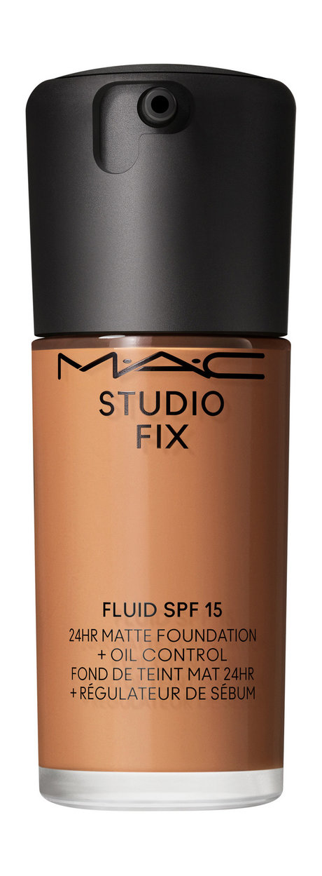 MAC Studio Fix Fluid 24HR Matte Foundation + Oil Control SPF 15 — цена и наличие MAC Studio Fix Fluid 24HR Matte Foundation + Oil Control SPF 15