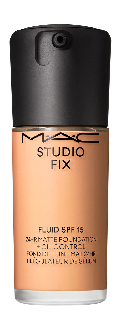 MAC Studio Fix Fluid 24HR Matte Foundation + Oil Control SPF 15 — цена и наличие MAC Studio Fix Fluid 24HR Matte Foundation + Oil Control SPF 15