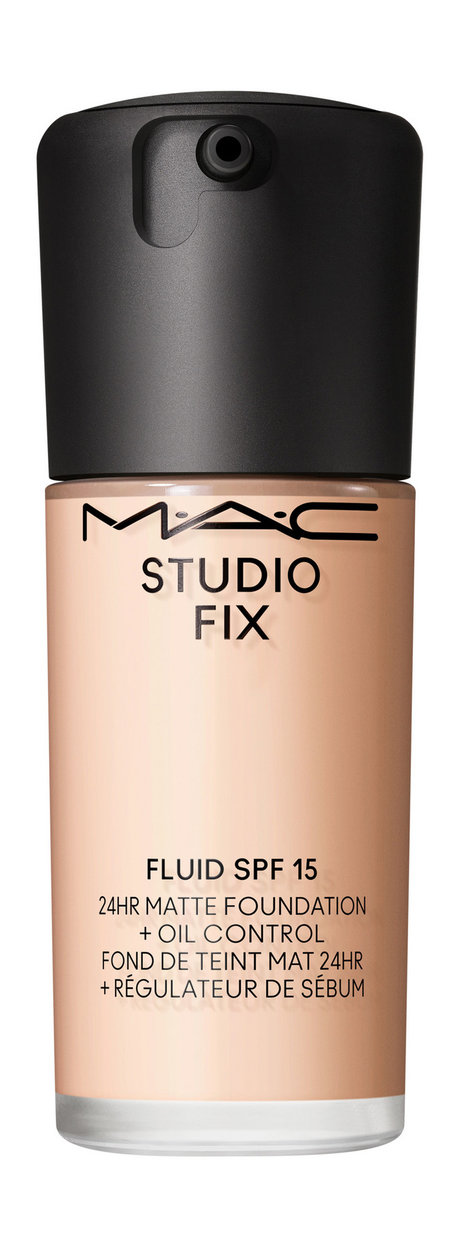 MAC Studio Fix Fluid 24HR Matte Foundation + Oil Control SPF 15 — цена и наличие MAC Studio Fix Fluid 24HR Matte Foundation + Oil Control SPF 15