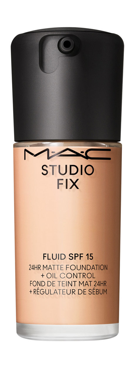 MAC Studio Fix Fluid 24HR Matte Foundation + Oil Control SPF 15 — цена и наличие MAC Studio Fix Fluid 24HR Matte Foundation + Oil Control SPF 15