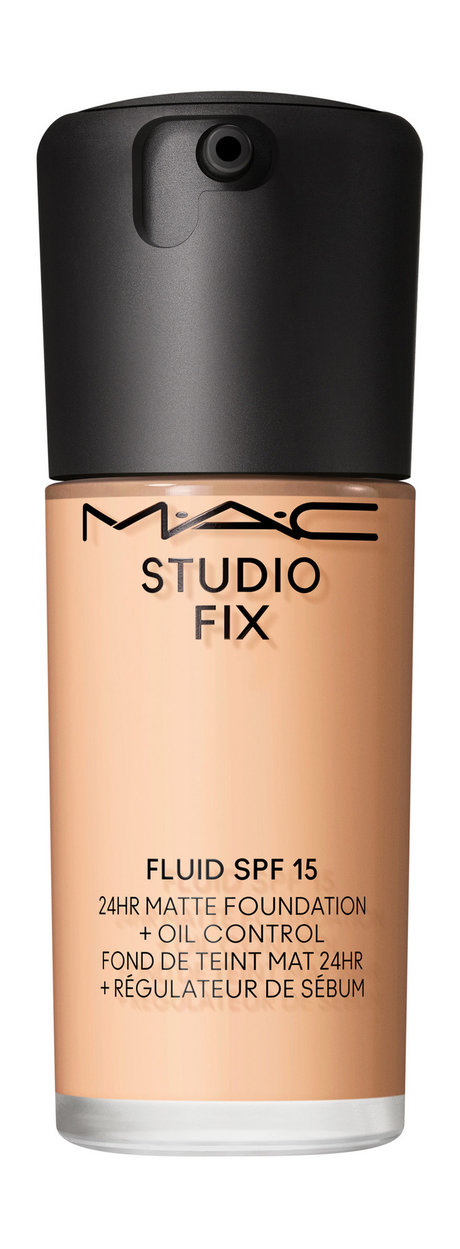 MAC Studio Fix Fluid 24HR Matte Foundation + Oil Control SPF 15 — цена и наличие MAC Studio Fix Fluid 24HR Matte Foundation + Oil Control SPF 15