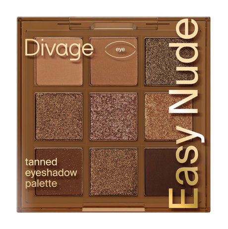 Divage Easy Nude Tanned Eyeshadow Palette