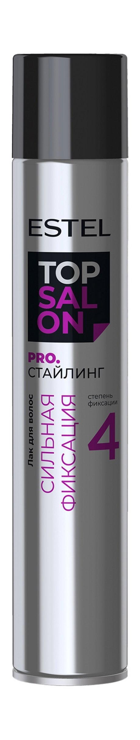 Estel Top Salon Pro.Стайлинг Лак для волос Сильная фиксация 4
