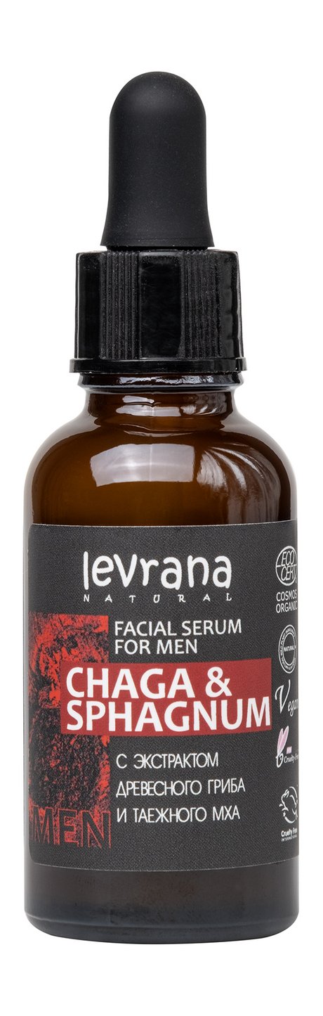Levrana Men Chaga & Sphagnum Facial Serum
