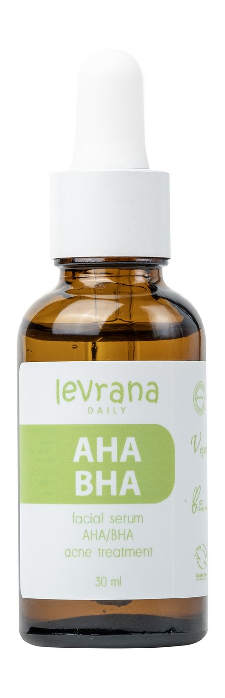 Levrana Daily AHA/BHA Facial Serum Acne Treatment