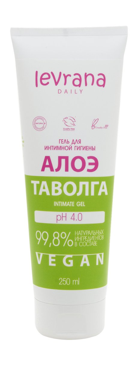 Levrana Daily Intimste Гель для интимной гигиены Алоэ и таволга