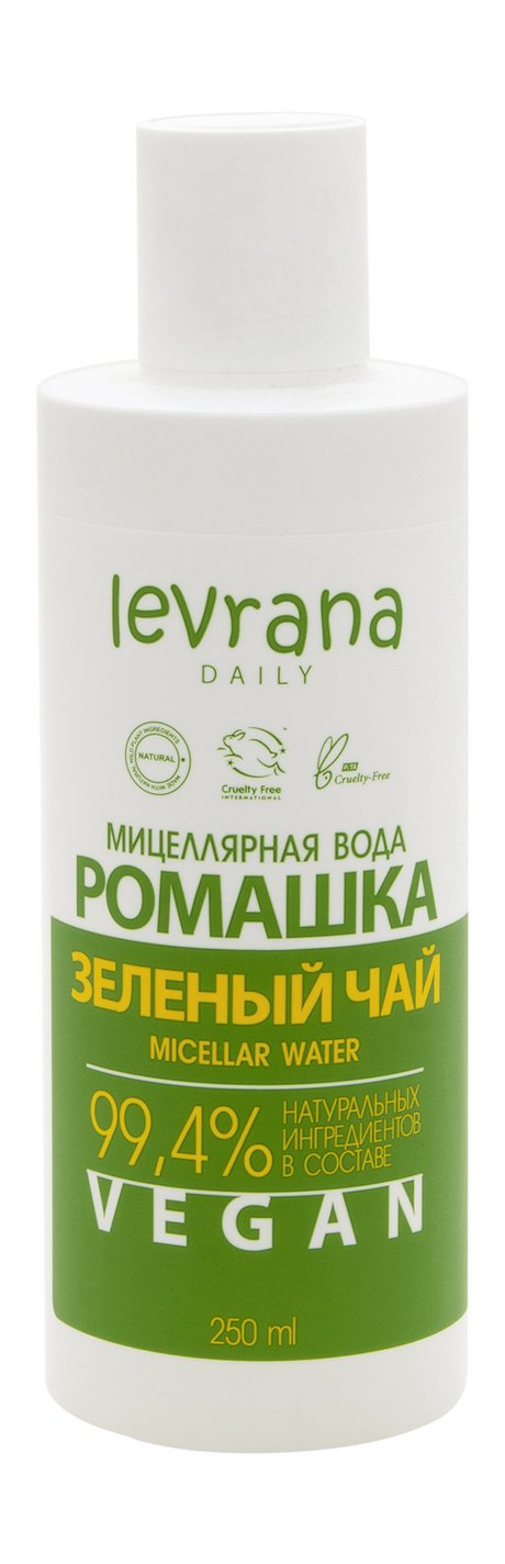 Levrana Daily Мицеллярная вода Зеленый чай и ромашка