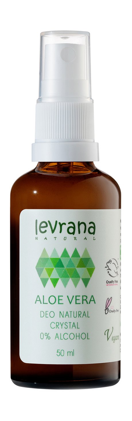 Levrana Deo Natural Crystal 0% Alcohol Aloe
