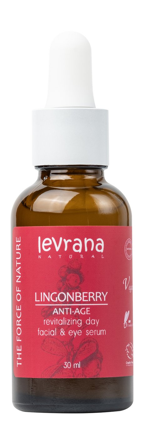 Levrana Lingonberry Anti-Age Revitalizing Day Facial & Eye Serum