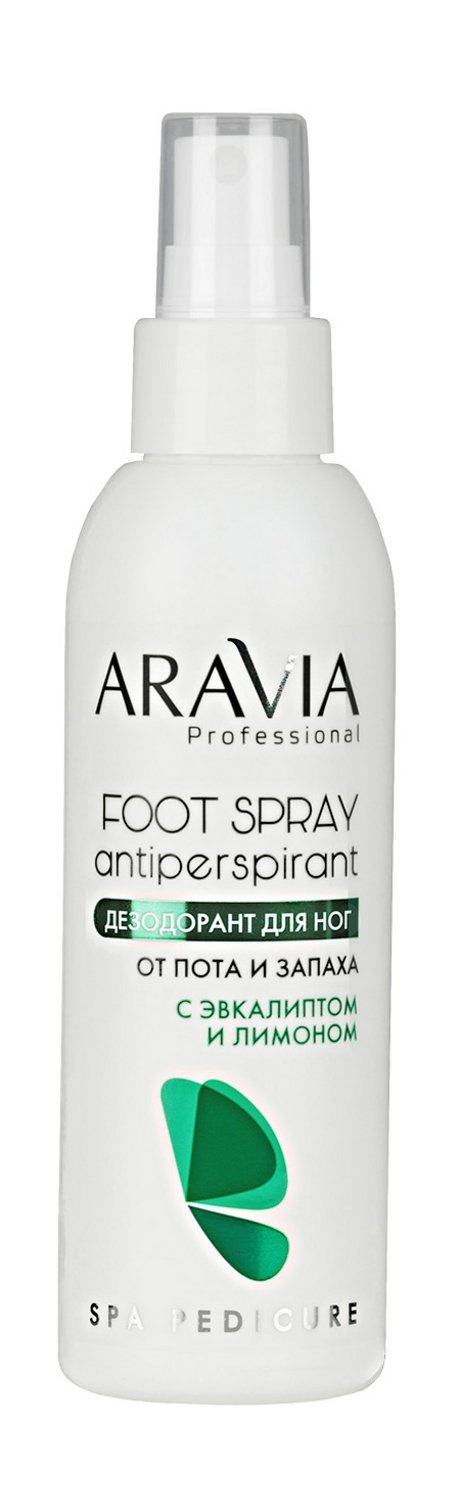 Aravia Professional SPA Pedicure Foot Spray Antiperspirant Эвкалипт и лимон
