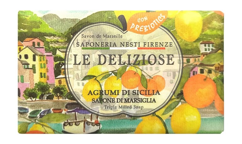 Nesti Dante Le Deliziose Agrumi di Sicilia Triple Milled Soap