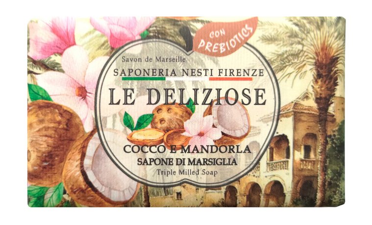 Nesti Dante Le Deliziose Cocco e Mandorla Triple Milled Soap