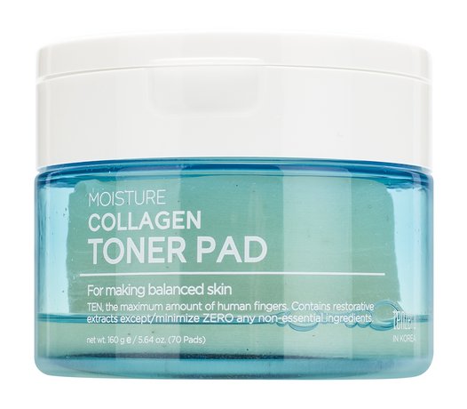 Tenzero Moisture Collagen Toner Pad