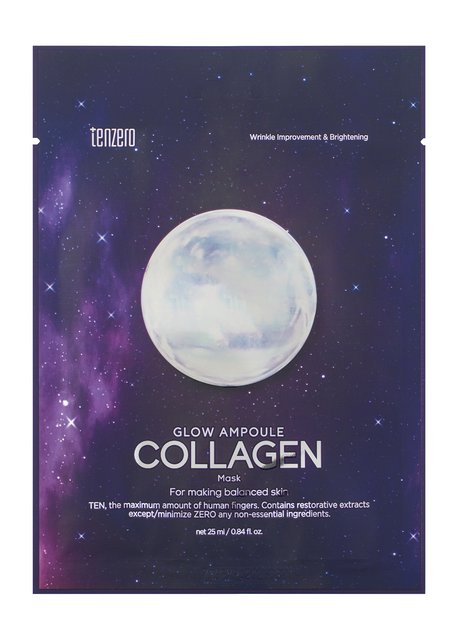 Tenzero Glow Ampoule Collagen Mask