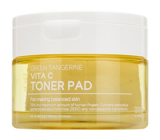 Tenzero Green Tangerine Vita C Toner Pad