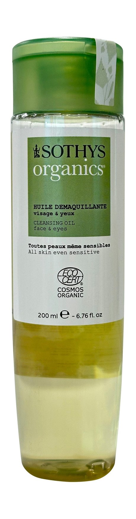 Sothys Organics Face & Eyes Cleansing Oil