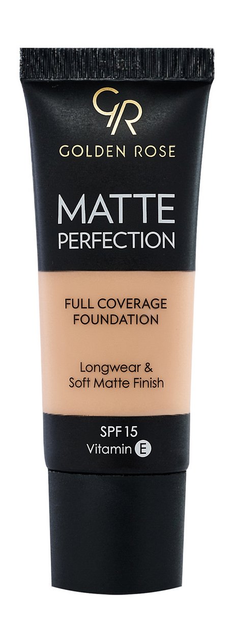 Golden Rose Matte Perfection Full Coverage Foundation SPF 15 — цена и наличие Golden Rose Matte Perfection Full Coverage Foundation SPF 15