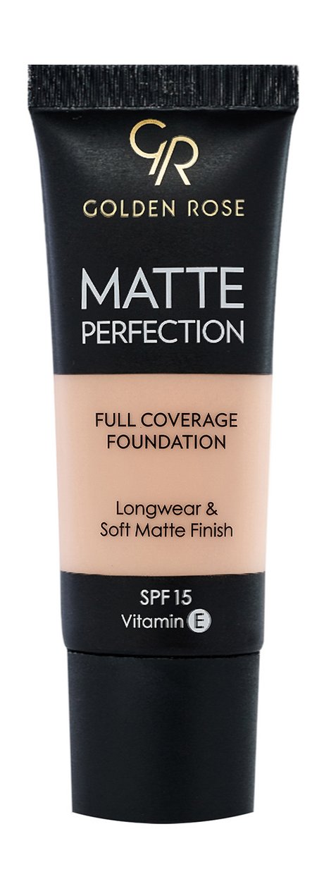 Golden Rose Matte Perfection Full Coverage Foundation SPF 15 — цена и наличие Golden Rose Matte Perfection Full Coverage Foundation SPF 15