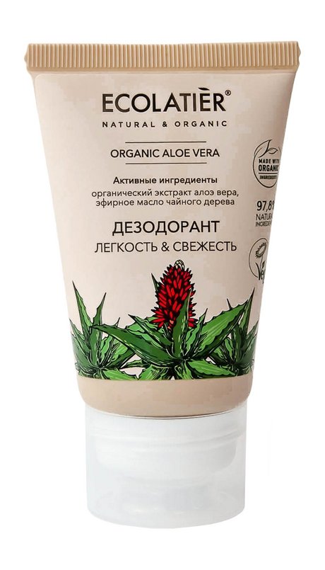 Ecolatier Organic Aloe Vera Дезодорант Легкость & свежесть