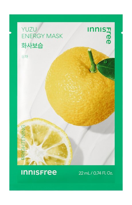 Innisfree Brightening Yuzu Energy Mask