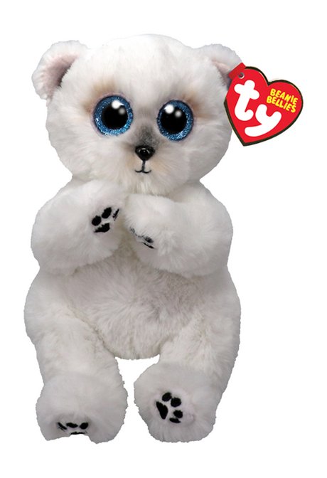 TY Виззи Белый мишка