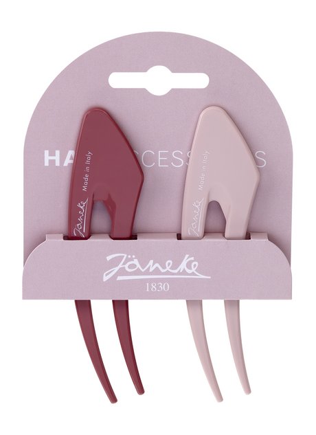 Janeke Hair Pins Small Pink