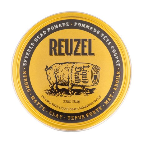 Reuzel x Liquid Death Severed Head Strong Hold Matte Clay Pomade